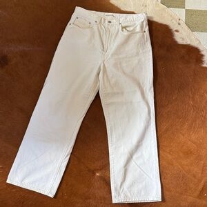 Denim Forum Farrah High Rise Wide Jeans